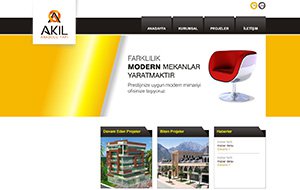 AKİL Anadolu Yapı Web Sitesi