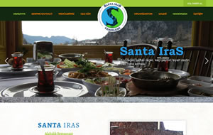 Santa Iras Restaurant Web Sitesi