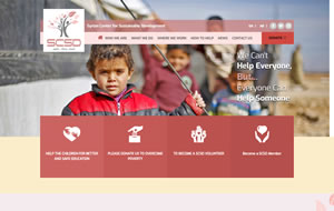 Syrian Center for Sustainable Development Web Sitesi